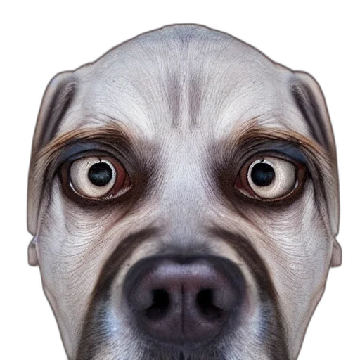 face, animal, mask, creature transparent PNG cut-out