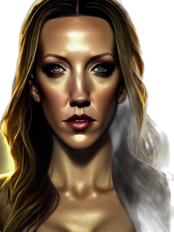 face, photorealistic, fantasy art, comic book art transparent PNG cut-out