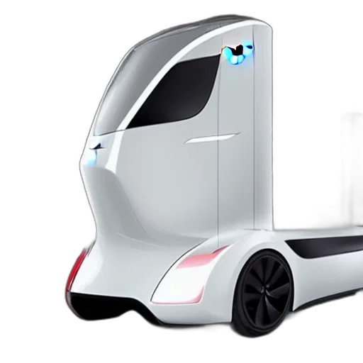 robot, car, 3d render, concept art transparent PNG cut-out