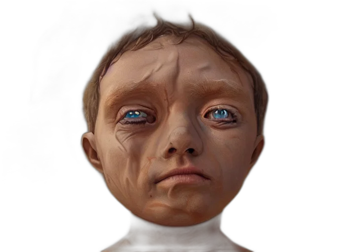 face, robot, mask, creature transparent PNG cut-out