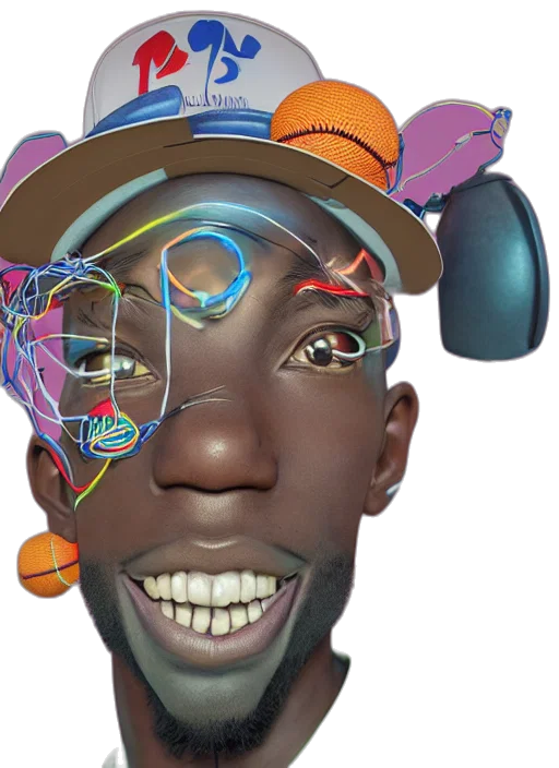face, mask, hat, robot transparent PNG cut-out