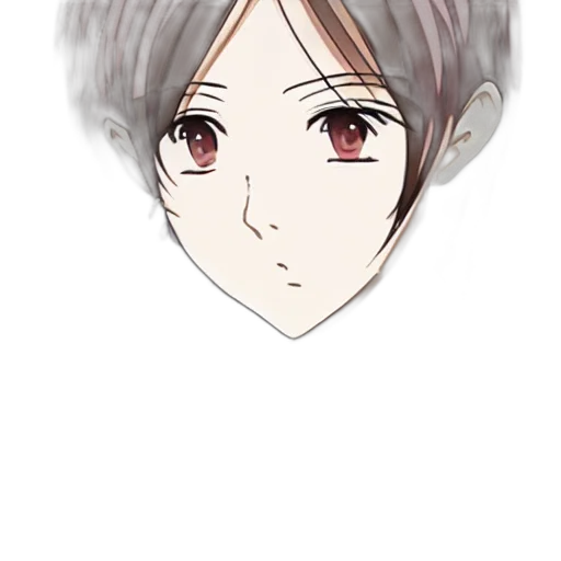 face, mask, hair, crown transparent PNG cut-out