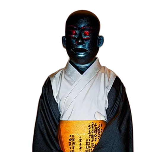 mask, robot, face, staff transparent PNG cut-out