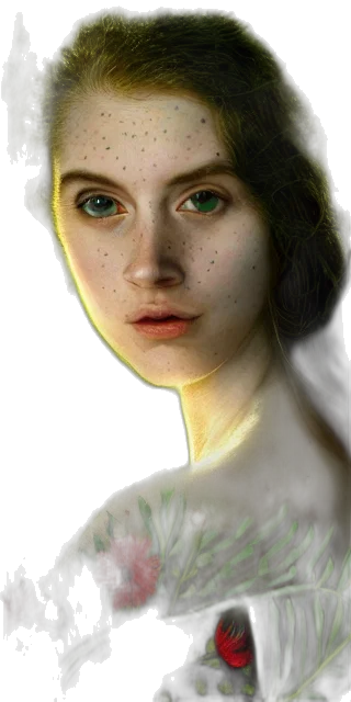 face, mask, creature, crown transparent PNG cut-out