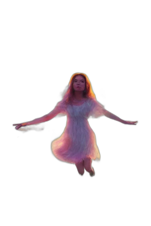 dress, creature, hair, animal transparent PNG cut-out