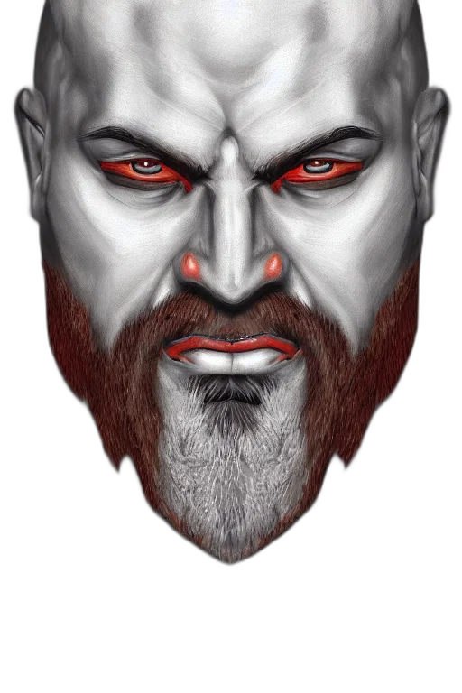 face, mask, concept art, photorealistic transparent PNG cut-out