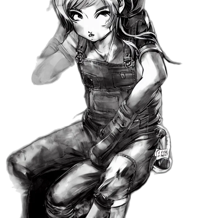 weapon, robot, concept art, cyberpunk transparent PNG cut-out