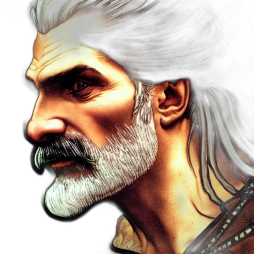 face, dragon, sword, staff transparent PNG cut-out