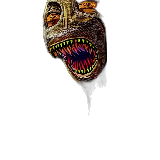 mask, face, creature, animal transparent PNG cut-out