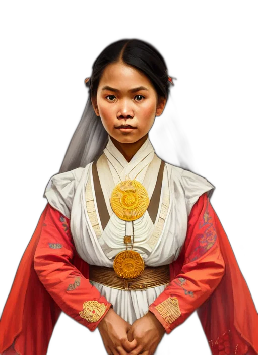 jewelry, face, staff, crown transparent PNG cut-out