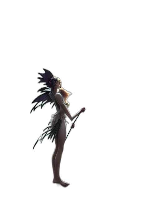 staff, creature, dress, animal transparent PNG cut-out
