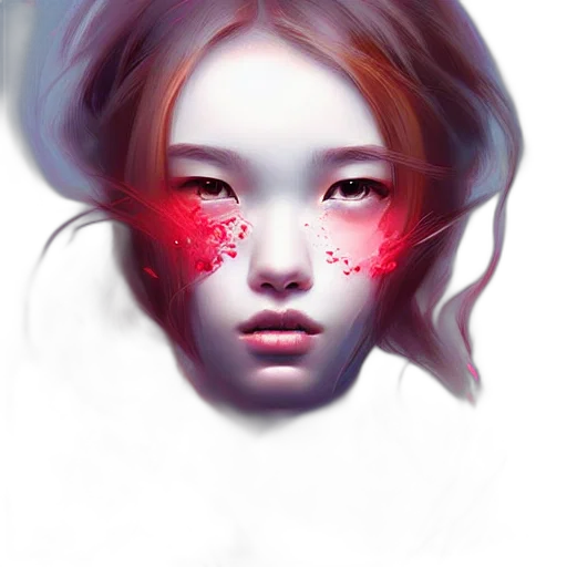 face, mask, creature, robot transparent PNG cut-out