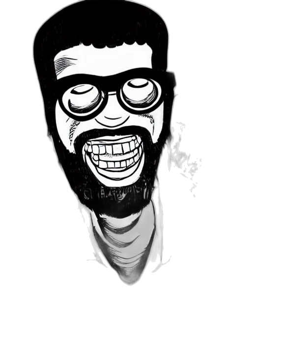 face, mask, creature, cartoon transparent PNG cut-out