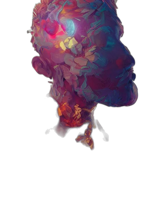 mask, face, crown, hair transparent PNG cut-out