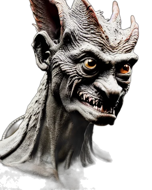 mask, creature, face, staff transparent PNG cut-out