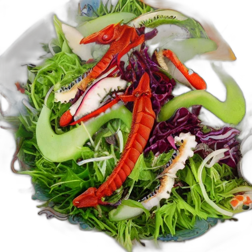 food, photorealistic, anime, lizard transparent PNG cut-out