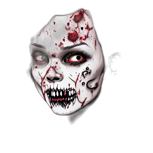 mask, face, photorealistic, concept art transparent PNG cut-out