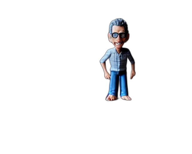 staff, 3d render, cartoon, concept art transparent PNG cut-out