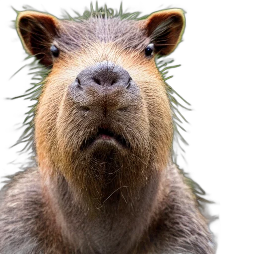 animal, creature, hair, face transparent PNG cut-out