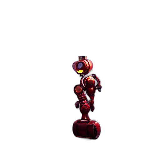 robot, staff, weapon, bottle transparent PNG cut-out