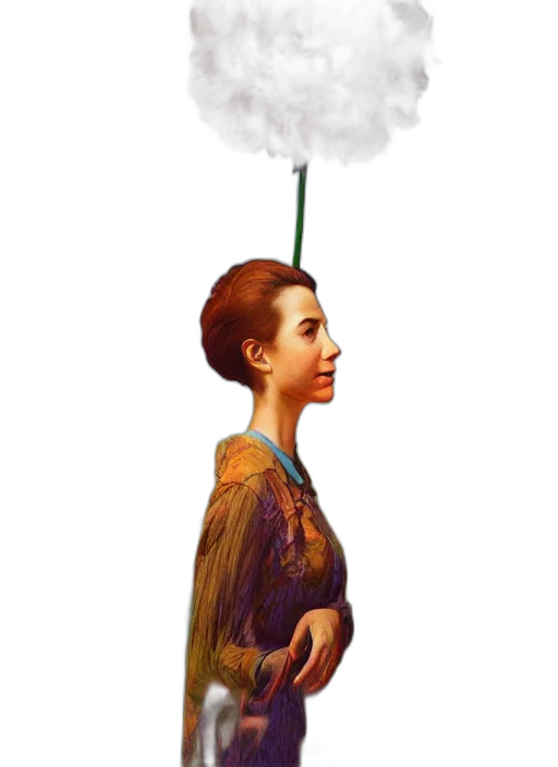 staff, crown, umbrella, hat transparent PNG cut-out