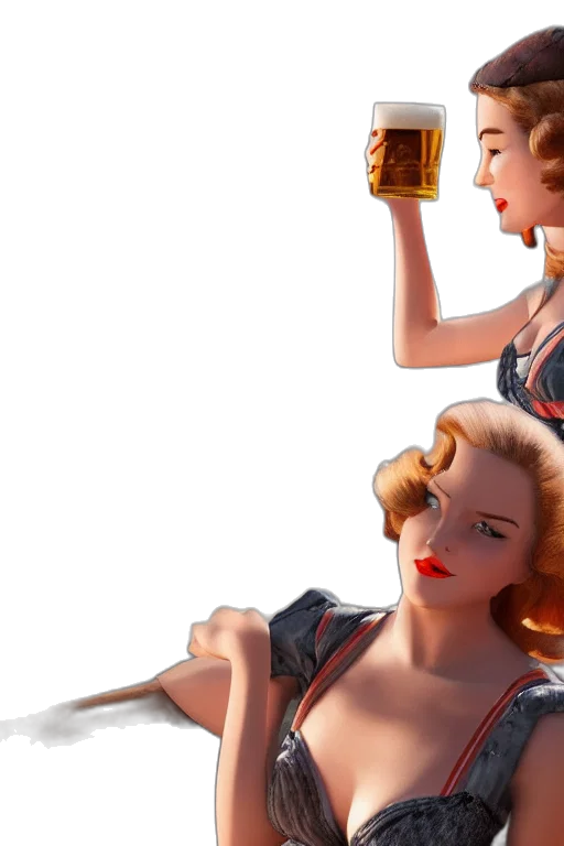 bottle, 3d render, concept art, photorealistic transparent PNG cut-out