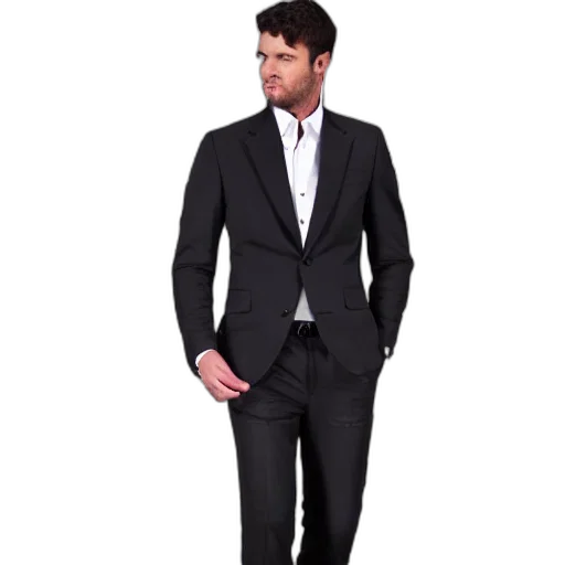 jacket, monochrome, dark, giger transparent PNG cut-out