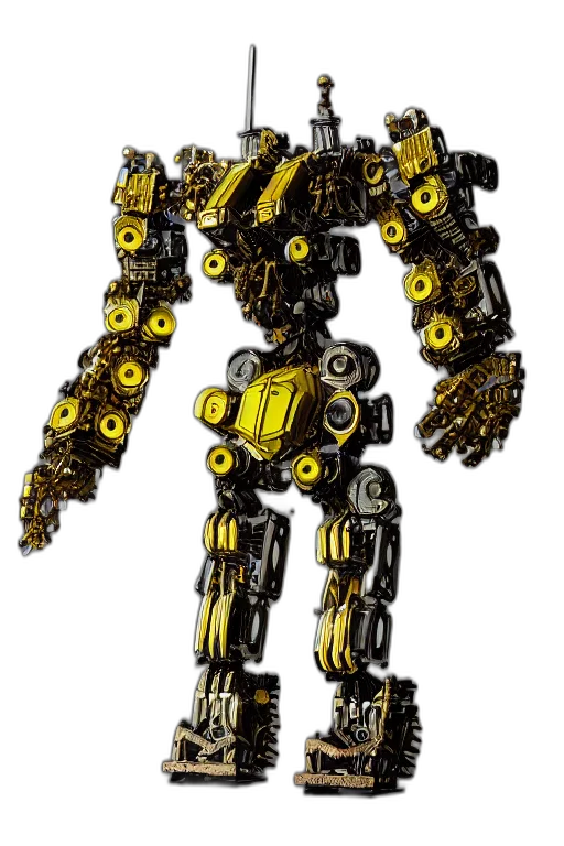 robot, weapon, staff, animal transparent PNG cut-out