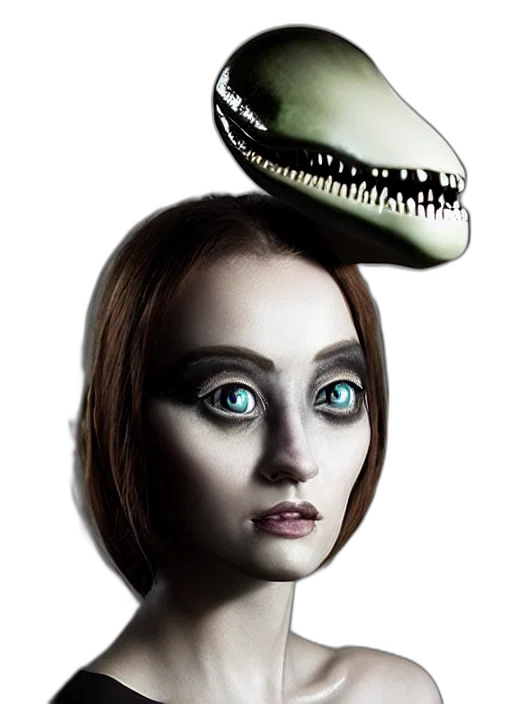 creature, mask, face, robot transparent PNG cut-out