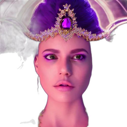 crown, jewelry, face, hat transparent PNG cut-out