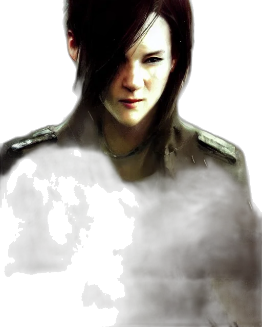 face, weapon, photorealistic, fantasy art transparent PNG cut-out