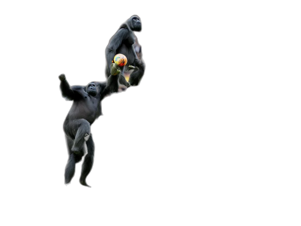 robot, creature, mask, staff transparent PNG cut-out