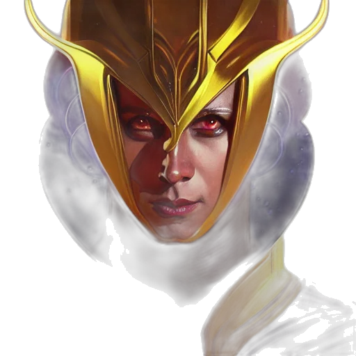 mask, face, crown, fantasy art transparent PNG cut-out