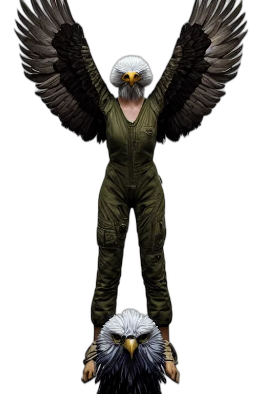 jacket, animal, creature, staff transparent PNG cut-out