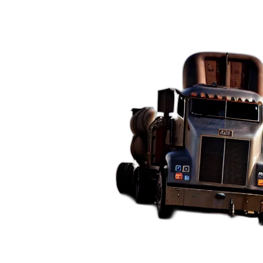 robot, car, weapon, 3d render transparent PNG cut-out