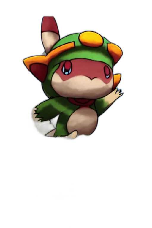 staff, hat, dragon, creature transparent PNG cut-out