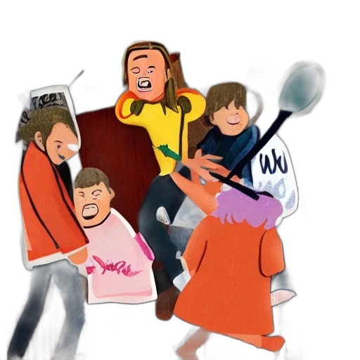 concept art, cartoon, outer space, picture transparent PNG cut-out