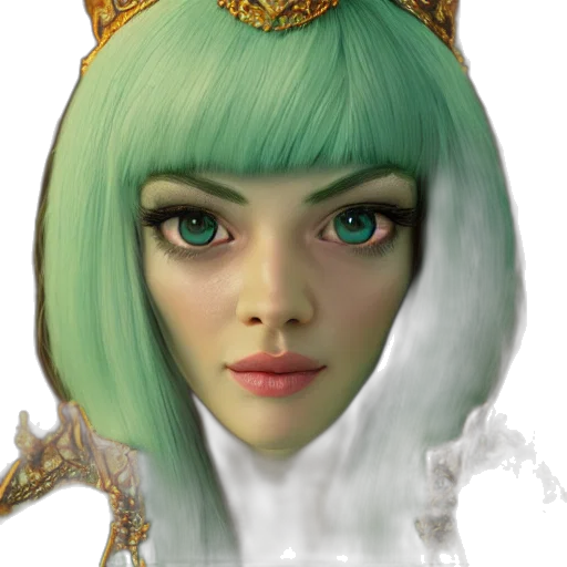 crown, face, mask, jewelry transparent PNG cut-out