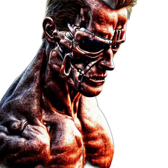 face, mask, creature, robot transparent PNG cut-out