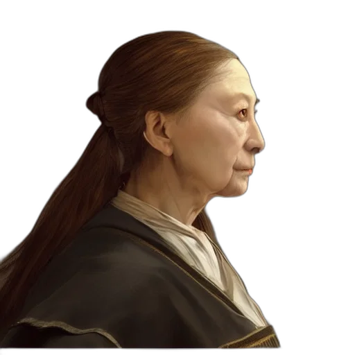 face, staff, mask, hair transparent PNG cut-out
