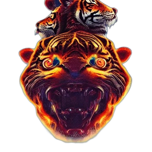 animal, mask, dragon, creature transparent PNG cut-out