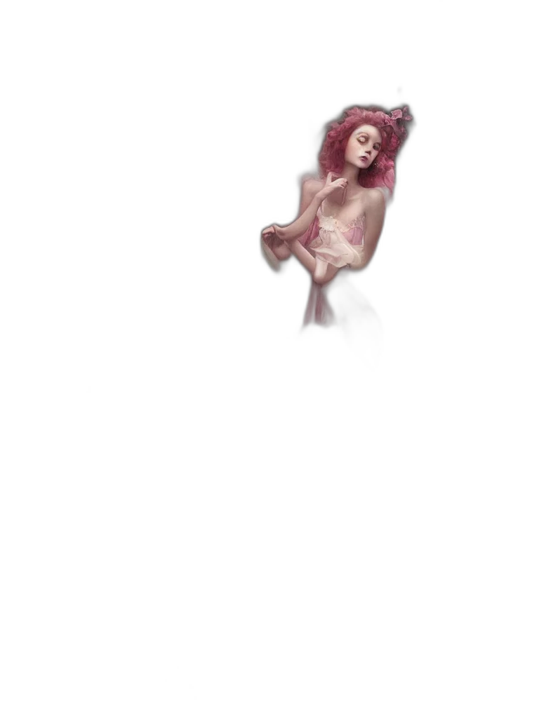 creature, dress, hair, animal transparent PNG cut-out