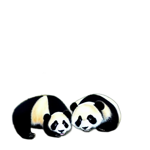 animal, photorealistic, watercolor, oil painting transparent PNG cut-out