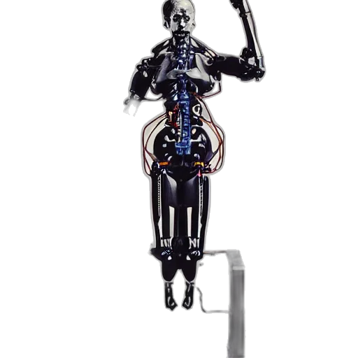 robot, staff, sword, jewelry transparent PNG cut-out