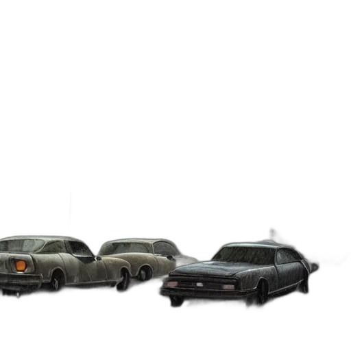 car, concept art, 3d render, photorealistic transparent PNG cut-out