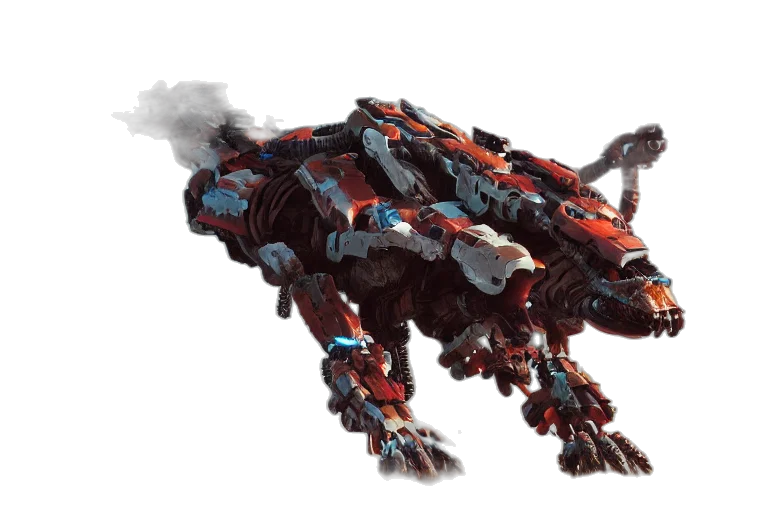 dragon, robot, animal, creature transparent PNG cut-out