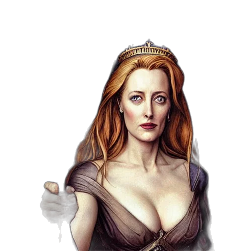 crown, dress, jewelry, face transparent PNG cut-out