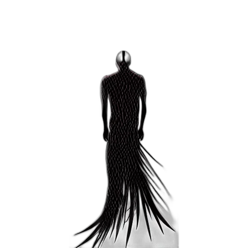 dress, hair, jewelry, staff transparent PNG cut-out