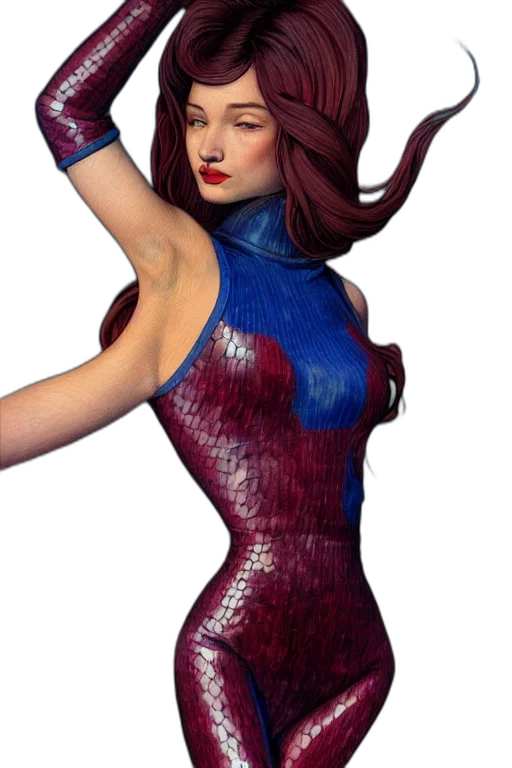 dress, concept art, fantasy art, comic book art transparent PNG cut-out