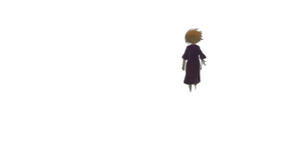 staff, dress, creature, robot transparent PNG cut-out